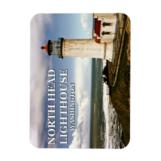 North Head Lighthouse, Washington Magnet (Vertikal)