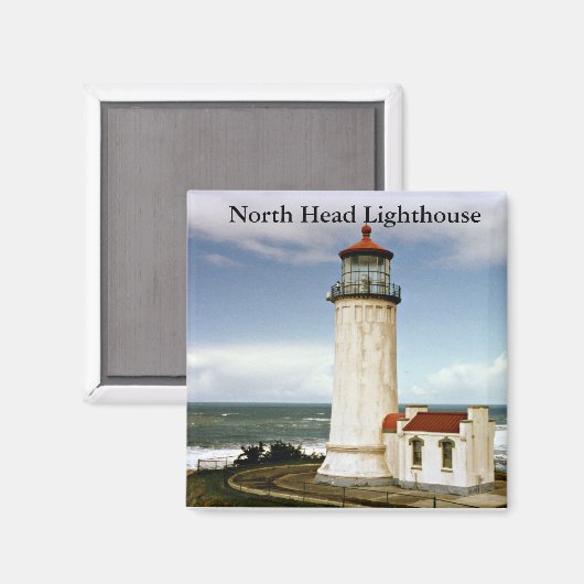 North Head Lighthouse, Washington Magnet (Vorderseite/Rückseite)