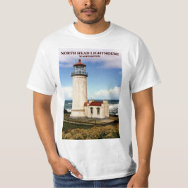North Head Lighthouse, Washington T - Shirt