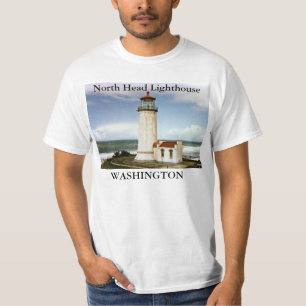 North Head Lighthouse, Washington T - Shirt