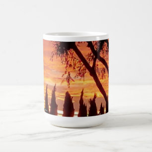 North Hollywood Sunset on Coffee Tasse