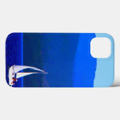 North Idaho Blue Case-Mate iPhone Hülle (Rückseite (Horizontal))