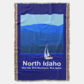 North Idaho Blue Decke (Vorderseite Vertikal)