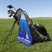 North Idaho Blue Golfhandtuch (Gras)