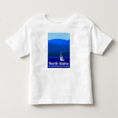 North Idaho Blue Kleinkind T-shirt (Vorderseite)