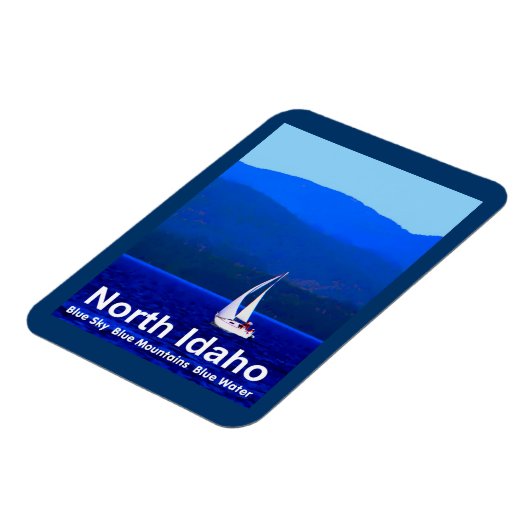 North Idaho Blue Magnet (Linke Seite)