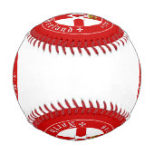 North Ireland Ball, Baseballs, Irish Ulster Flag Baseball (Vorderseite)