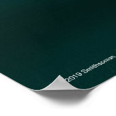 North Island Brown Kiwi Poster (Ecke)