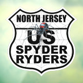 North Jersey Kapitel - Aufkleber Kapitel Logo (Blatt 3)