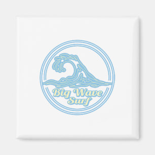 North Jetty Beach Big Wave Surf Club, Surfen Grafi Magnet