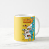 North Kingston Rhode Island Map Tasse (VorderseiteRechts)