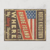 North Kingstown Rhode Island Postkarte (Vorderseite)