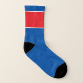 North Korea Flag Socken (Links - Innen)