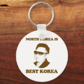 North Korea is best Korea Schlüsselanhänger (Vorderseite)