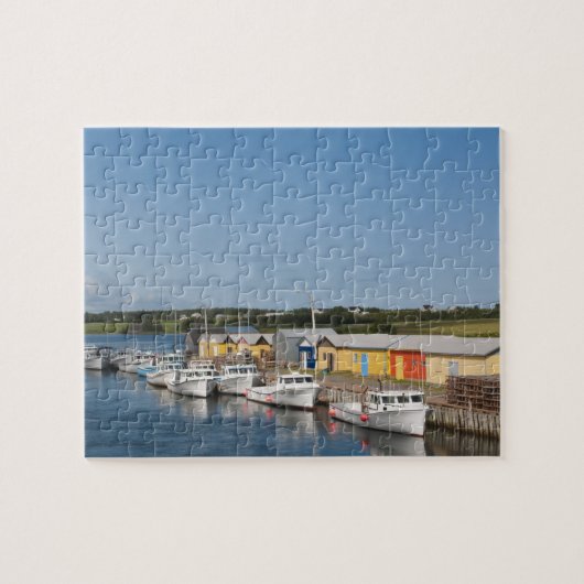 North Lake Harbour, Prince Edward Island. Puzzle (Horizontal)