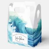 North Lake Tahoe Destination Favor Box Geschenkschachtel (Geöffnet)