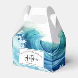 North Lake Tahoe Destination Favor Box Geschenkschachtel