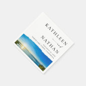 North Lake Tahoe Zielort Serviette (Ecke)