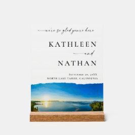 North Lake Tahoe Zielort Willkommen Acrylschild