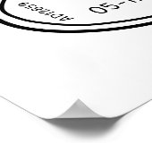 North Las Vegas - Briefmarke für Reisen Poster (Ecke)