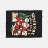 North Le Book Club Cozy Christmas Reading Gift Fleecedecke (Vorderseite (Horizontal))