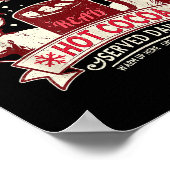 North Le Book Club Hot Cocoa Reindeer Librarians C Poster (Ecke)