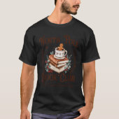 North Le Book Club Hot Cocoa Served Daily Libraria T-Shirt (Vorderseite)