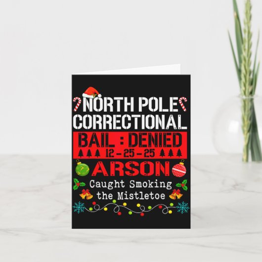 North Le Correctional Arson Caught Smoking The Mis Karte (Vorderseite)