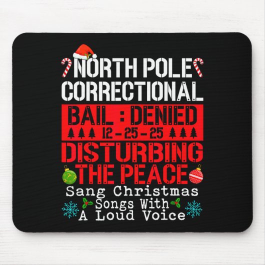 North Le Correctional sang Weihnachtslieder mit Lo Mousepad (Vorne)