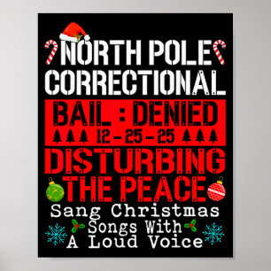 North Le Correctional sang Weihnachtslieder mit Lo Poster