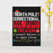 North Le Correctional Verrat glaubt nicht an Sant Karte (Gelbe Blume)