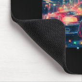 North Le Patrol Christmas Car Tee Mousepad (Ecke)