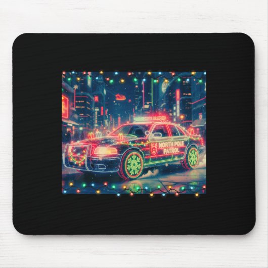 North Le Patrol Christmas Car Tee Mousepad (Vorne)