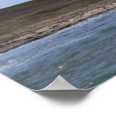 North Light Leuchtturm Block Island Poster (Ecke)