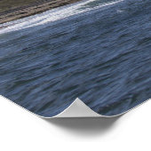 North Light Leuchtturm Block Island Poster (Ecke)