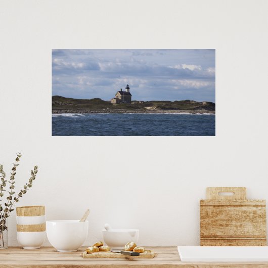 North Light Lighthouse Block Island Poster (Küche)