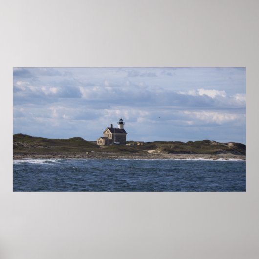 North Light Lighthouse Block Island Poster (Vorne)
