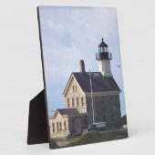 North Light Lighthouse Rhode Island Plaque Fotoplatte (Seite)