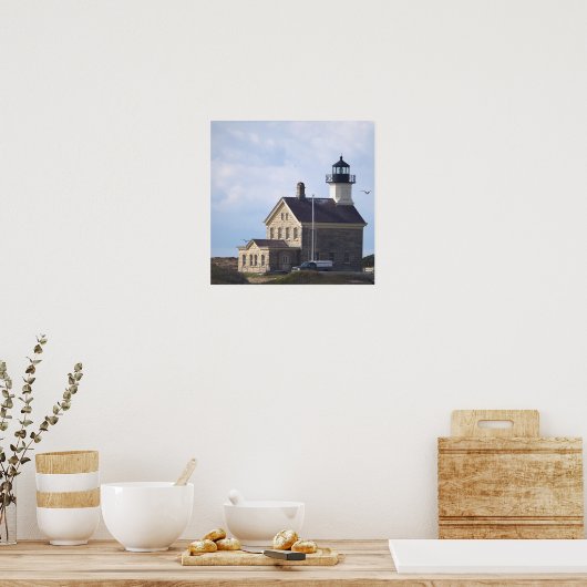 North Light Lighthouse Rhode Island Poster (Küche)