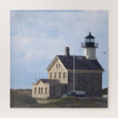 North Light Lighthouse Rhode Island Puzzle (Vertikal)