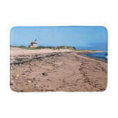North Lighthouse, Block Island RI Bath Mat Badematte (Vorderseite)