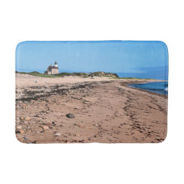 North Lighthouse, Block Island RI Bath Mat Badematte