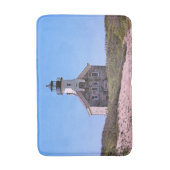 North Lighthouse, Block Island RI Bath Mat Badematte (Vorderseite Vertikal)