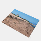 North Lighthouse, Block Island RI Door Mat Fußmatte (Schrägansicht)