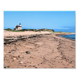 North Lighthouse, Block Island RI Foto Print