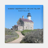 North Lighthouse, Block Island RI Magnet (Vorne)