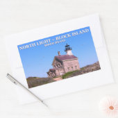 North Lighthouse, Block Island RI Stickers (Umschlag)