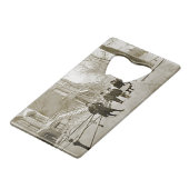 NORTH LINCOLN PARK CHICAGO W. OF MENOMINEE 1890S GELDBEUTEL FLASCHENÖFFNER (Vorderseite Schrägansicht)