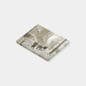 NORTH LINCOLN PARK CHICAGO W. OF MENOMINEE 1890S POST-IT KLEBEZETTEL (angewinkelt)