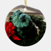 North Lion am Art Institute of Chicago Keramik Ornament (Vorne)